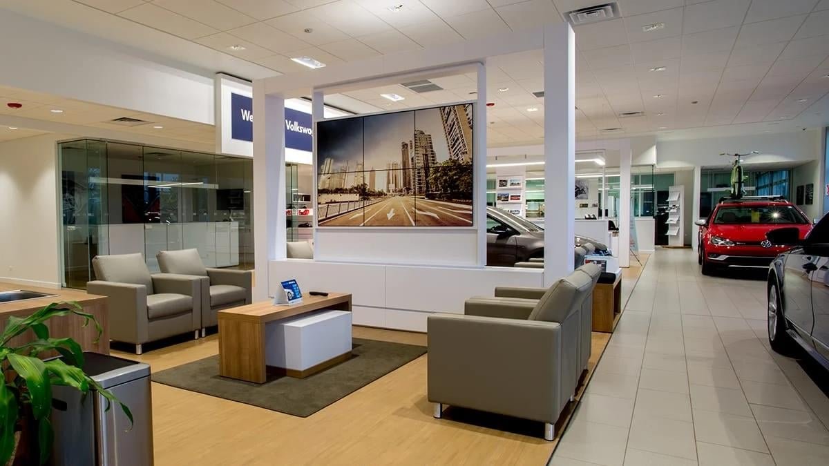 Fox Valley Volkswagen Showroom